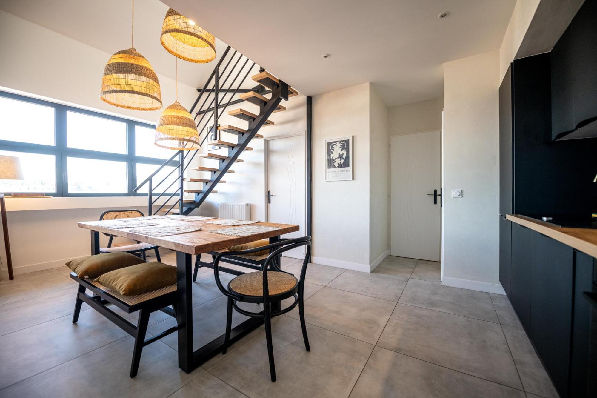 Kasa Madura - Duplex Au Calme Tout Equipe Saint-Etienne  Exteriör bild