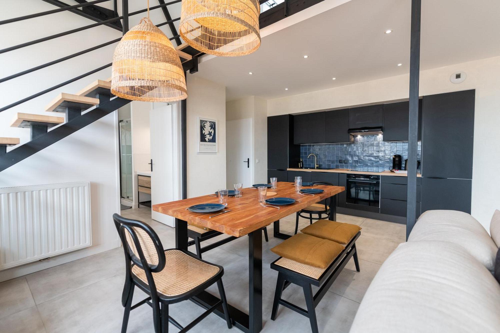 Kasa Madura - Duplex Au Calme Tout Equipe Saint-Etienne  Exteriör bild